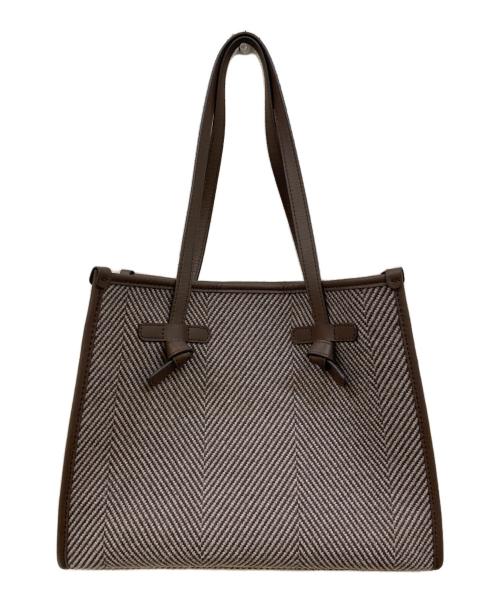 GIANNI CHIARINI（ジャンニ キアリーニ）GIANNI CHIARINI (ジャンニ キアリーニ) MARCELLA/トートバッグ S ブラウンの古着・服飾アイテム