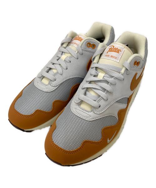 NIKE（ナイキ）NIKE (ナイキ) Patta (パタ) AIR MAX 1 / P MONARCH グレー×オレンジ サイズ:28.5㎝の古着・服飾アイテム