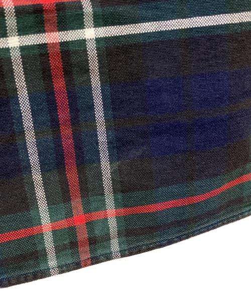 RALPH LAUREN（ラルフローレン）RALPH LAUREN (ラルフローレン) BIG SHIRT チェックシャツ ネイビー サイズ:Ｍの古着・服飾アイテム