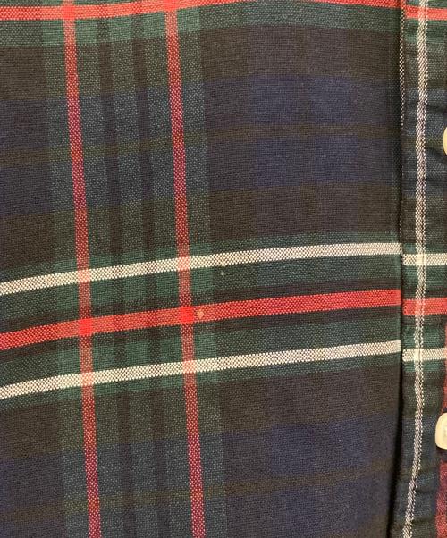 RALPH LAUREN（ラルフローレン）RALPH LAUREN (ラルフローレン) BIG SHIRT チェックシャツ ネイビー サイズ:Ｍの古着・服飾アイテム