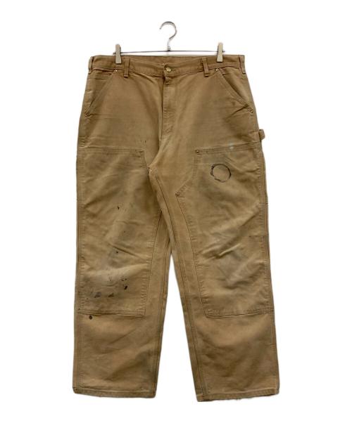 CarHartt（カーハート）CarHartt (カーハート) ダブルニーペインターパンツ ベージュ サイズ:38×30の古着・服飾アイテム