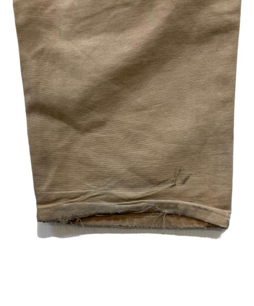 CarHartt（カーハート）CarHartt (カーハート) ダブルニーペインターパンツ ベージュ サイズ:38×30の古着・服飾アイテム