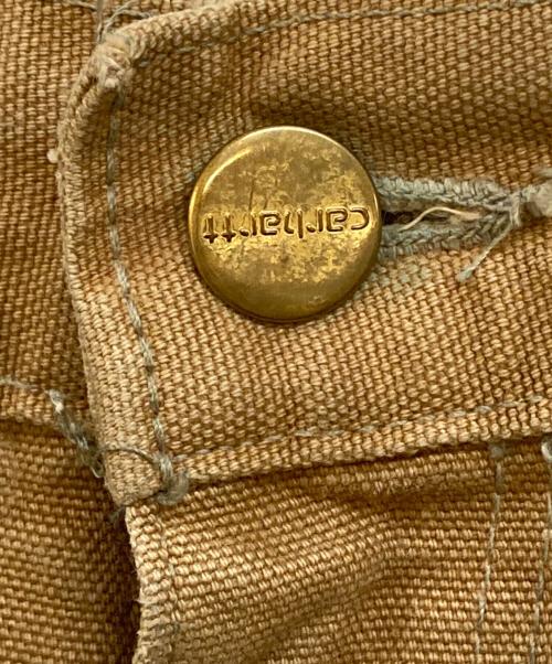 CarHartt（カーハート）CarHartt (カーハート) ダブルニーペインターパンツ ベージュ サイズ:38×30の古着・服飾アイテム