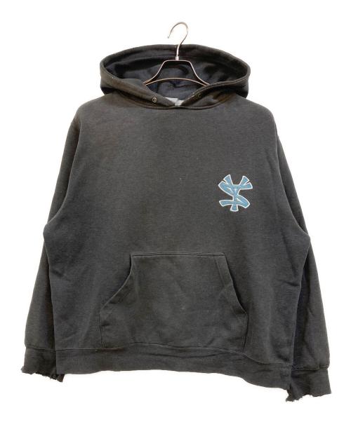 stussy（ステューシー）stussy (ステューシー) 00's プルオーバーパーカー グレー サイズ:Ｌの古着・服飾アイテム