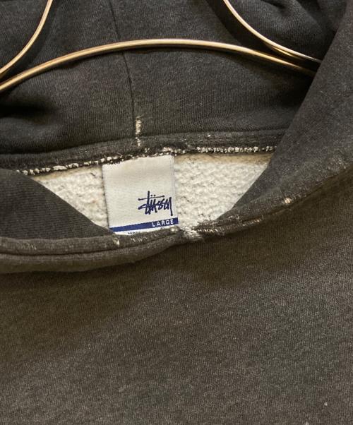 stussy（ステューシー）stussy (ステューシー) 00's プルオーバーパーカー グレー サイズ:Ｌの古着・服飾アイテム
