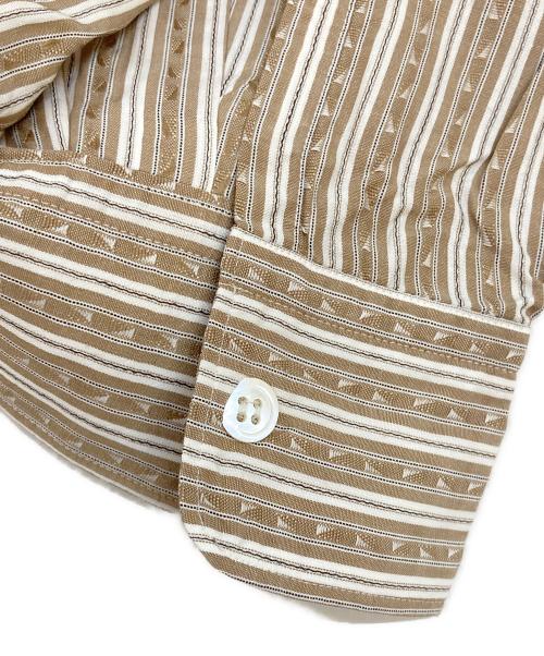 COMME des GARCONS HOMME（コムデギャルソン オム）COMME des GARCONS HOMME (コムデギャルソン オム) 総柄シャツ ブラウン サイズ:- (実寸参照)の古着・服飾アイテム