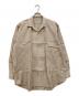 COMME des GARCONS HOMME（コムデギャルソン オム）の古着「総柄シャツ」｜ブラウン