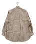 COMME des GARCONS HOMME (コムデギャルソン オム) 総柄シャツ ブラウン サイズ:- (実寸参照)：18000円