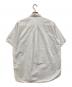 COMME des GARCONS HOMME (コムデギャルソン オム) 切替ストライプシャツ ブルー×グレー サイズ:-：22000円