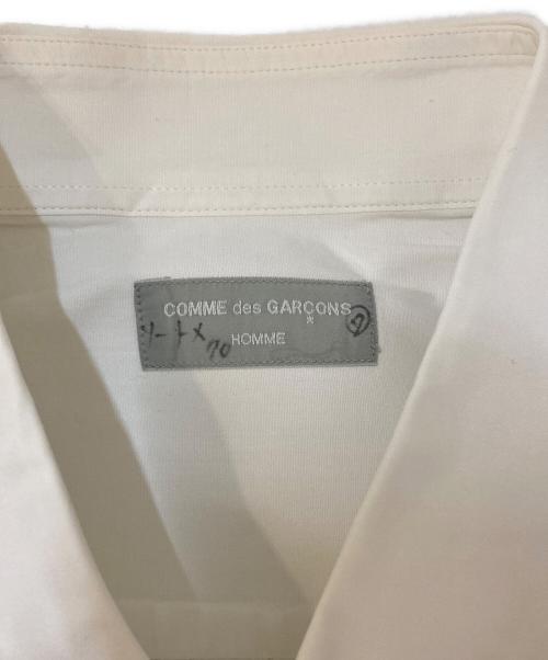 COMME des GARCONS HOMME（コムデギャルソン オム）COMME des GARCONS HOMME (コムデギャルソン オム) プレーンシャツ ホワイト サイズ:-の古着・服飾アイテム