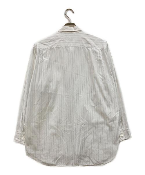 COMME des GARCONS HOMME DEUX（コムデギャルソン オム ドゥ）COMME des GARCONS HOMME DEUX (コムデギャルソン オム ドゥ) ストライプシャツ ホワイト サイズ:Ｌの古着・服飾アイテム