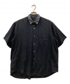 COMME des GARCONS HOMME PLUS 切替カラー半袖シャツ