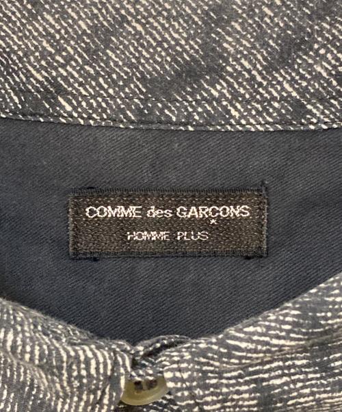 COMME des GARCONS HOMME PLUS（コムデギャルソンオムプリュス）COMME des GARCONS HOMME PLUS (コムデギャルソンオムプリュス) 切替カラー半袖シャツ ブラック サイズ:- (実寸参照)の古着・服飾アイテム
