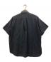 COMME des GARCONS HOMME PLUS (コムデギャルソンオムプリュス) 切替カラー半袖シャツ ブラック サイズ:- (実寸参照)：20000円