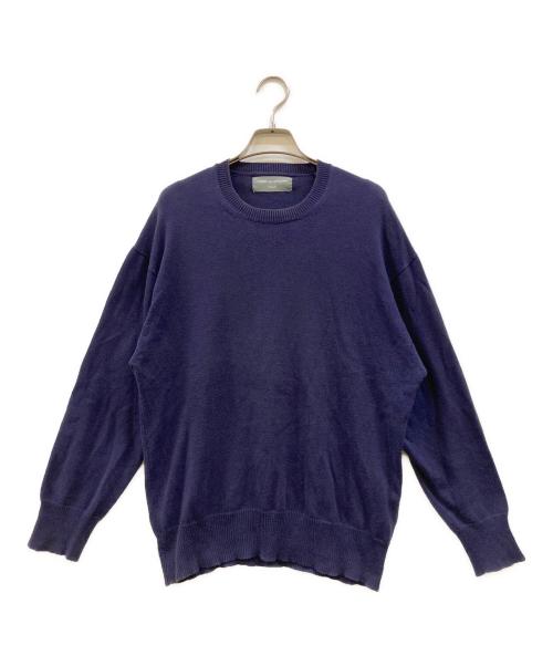 COMME des GARCONS HOMME（コムデギャルソン オム）COMME des GARCONS HOMME (コムデギャルソン オム) コットンニット ネイビー サイズ:-の古着・服飾アイテム