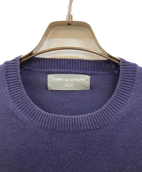 COMME des GARCONS HOMME（コムデギャルソン オム）COMME des GARCONS HOMME (コムデギャルソン オム) コットンニット ネイビー サイズ:-の古着・服飾アイテム