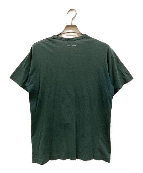 COMME des GARCONS HOMME（コムデギャルソン オム）COMME des GARCONS HOMME (コムデギャルソン オム) プレーンカットソー グリーン サイズ:- (実寸参照)の古着・服飾アイテム
