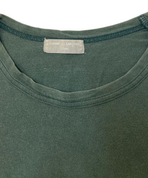 COMME des GARCONS HOMME（コムデギャルソン オム）COMME des GARCONS HOMME (コムデギャルソン オム) プレーンカットソー グリーン サイズ:- (実寸参照)の古着・服飾アイテム