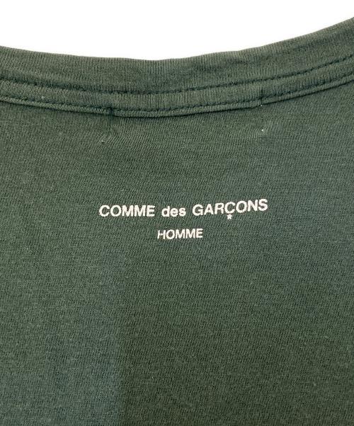 COMME des GARCONS HOMME（コムデギャルソン オム）COMME des GARCONS HOMME (コムデギャルソン オム) プレーンカットソー グリーン サイズ:- (実寸参照)の古着・服飾アイテム