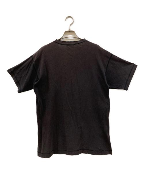COMME des GARCONS HOMME（コムデギャルソン オム）COMME des GARCONS HOMME (コムデギャルソン オム) ヘンリーネックカットソー ブラック サイズ:- (実寸参照)の古着・服飾アイテム