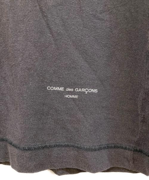 COMME des GARCONS HOMME（コムデギャルソン オム）COMME des GARCONS HOMME (コムデギャルソン オム) ヘンリーネックカットソー ブラック サイズ:- (実寸参照)の古着・服飾アイテム