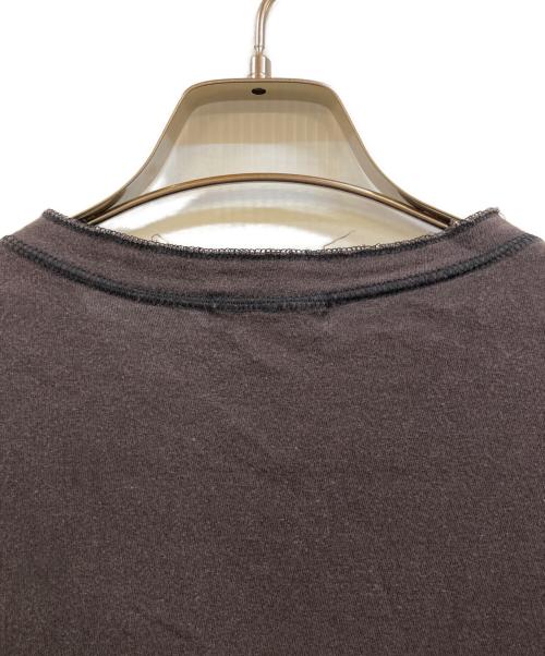 COMME des GARCONS HOMME（コムデギャルソン オム）COMME des GARCONS HOMME (コムデギャルソン オム) ヘンリーネックカットソー ブラック サイズ:- (実寸参照)の古着・服飾アイテム