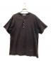 COMME des GARCONS HOMME（コムデギャルソン オム）の古着「ヘンリーネックカットソー」｜ブラック