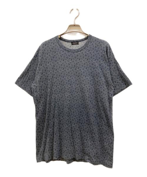 COMME des GARCONS HOMME PLUS（コムデギャルソンオムプリュス）COMME des GARCONS HOMME PLUS (コムデギャルソンオムプリュス) 総柄Tシャツ ネイビー サイズ:-の古着・服飾アイテム