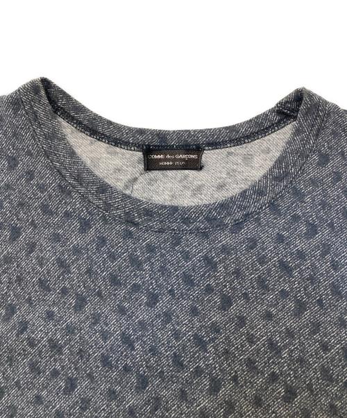 COMME des GARCONS HOMME PLUS（コムデギャルソンオムプリュス）COMME des GARCONS HOMME PLUS (コムデギャルソンオムプリュス) 総柄Tシャツ ネイビー サイズ:-の古着・服飾アイテム