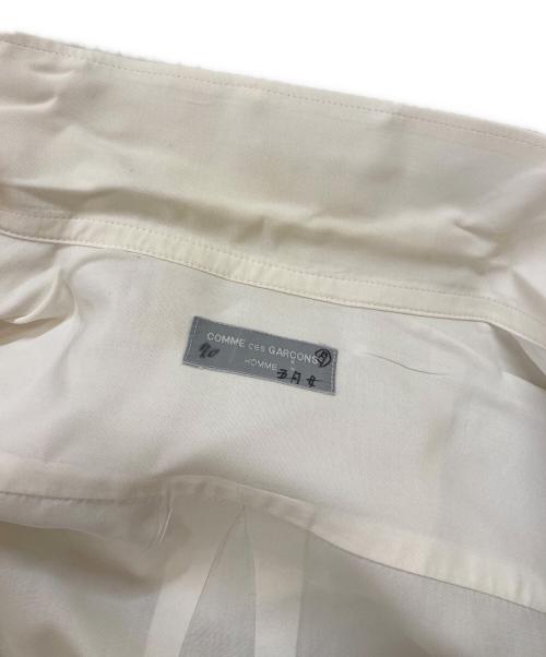 COMME des GARCONS HOMME（コムデギャルソン オム）COMME des GARCONS HOMME (コムデギャルソン オム) オープンカラーシャツ ホワイト サイズ:- (実寸参照)の古着・服飾アイテム
