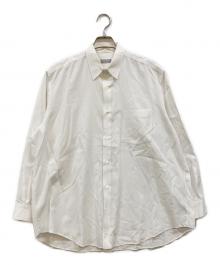 COMME des GARCONS HOMME（コムデギャルソン オム）の古着「プレーンシャツ」｜ホワイト