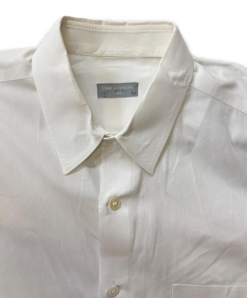 COMME des GARCONS HOMME（コムデギャルソン オム）COMME des GARCONS HOMME (コムデギャルソン オム) プレーンシャツ ホワイト サイズ:- (実寸参照)の古着・服飾アイテム
