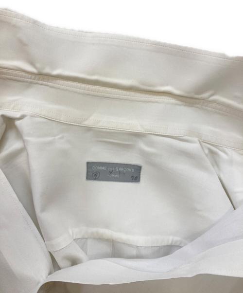 COMME des GARCONS HOMME（コムデギャルソン オム）COMME des GARCONS HOMME (コムデギャルソン オム) プレーンシャツ ホワイト サイズ:- (実寸参照)の古着・服飾アイテム
