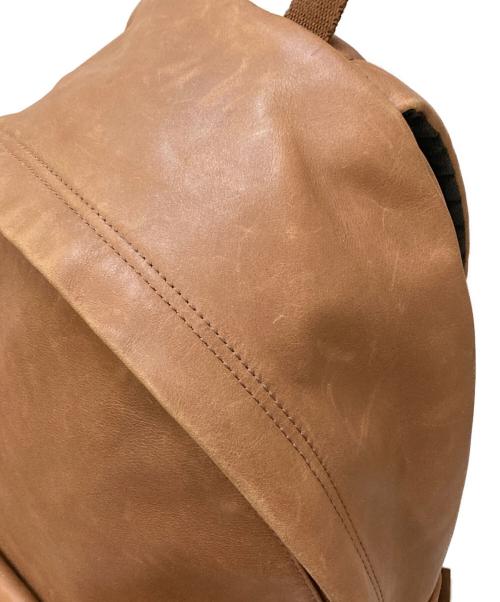 EASTPAK（イーストパック）EASTPAK (イーストパック) レザーデイパック ブラウンの古着・服飾アイテム