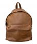 EASTPAK（イーストパック）の古着「レザーデイパック」｜ブラウン