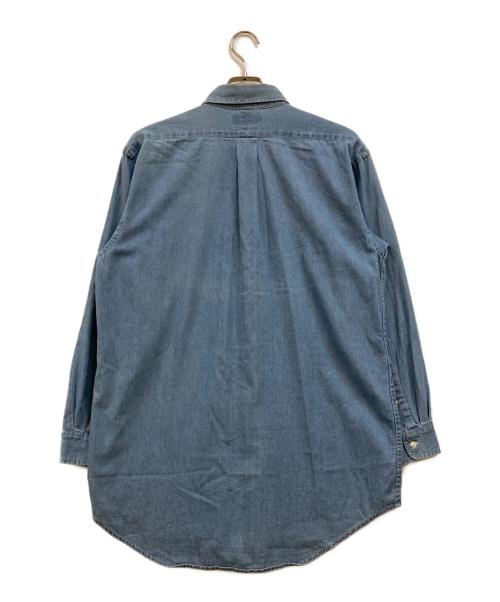 RALPH LAUREN（ラルフローレン）RALPH LAUREN (ラルフローレン) デニムシャツ ブルー サイズ:Ｍの古着・服飾アイテム