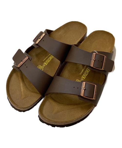BIRKENSTOCK（ビルケンシュトック）BIRKENSTOCK (ビルケンシュトック) ARIZONA ストラップサンダル ブラウン サイズ:30㎝ 未使用品の古着・服飾アイテム