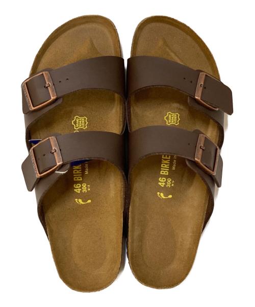 BIRKENSTOCK（ビルケンシュトック）BIRKENSTOCK (ビルケンシュトック) ARIZONA ストラップサンダル ブラウン サイズ:30㎝ 未使用品の古着・服飾アイテム