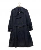 Burberry'sバーバリーズ）の古着「ライナー付きトレンチコート」｜ネイビー