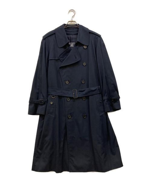 Burberry's（バーバリーズ）Burberry's (バーバリーズ) ライナー付きトレンチコート ネイビー サイズ:46 SHORTの古着・服飾アイテム