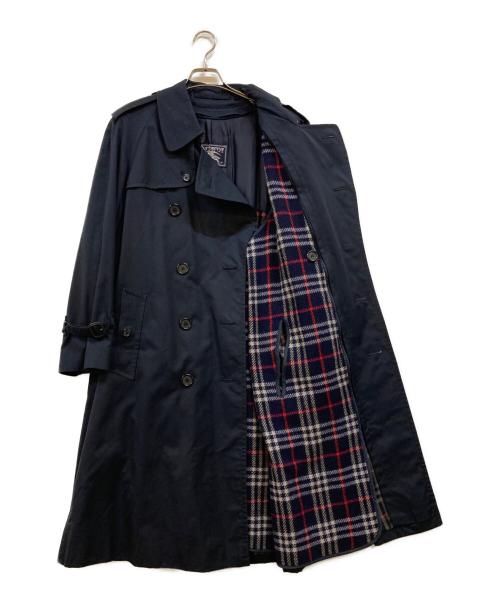 Burberry's（バーバリーズ）Burberry's (バーバリーズ) ライナー付きトレンチコート ネイビー サイズ:46 SHORTの古着・服飾アイテム