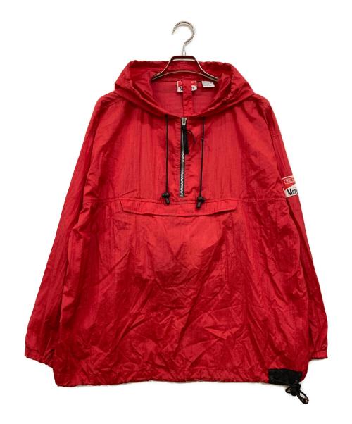 marlboro（マルボロ）marlboro (マルボロ) 90's アノラックパーカー レッド サイズ:Ｍの古着・服飾アイテム