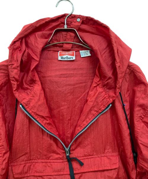 marlboro（マルボロ）marlboro (マルボロ) 90's アノラックパーカー レッド サイズ:Ｍの古着・服飾アイテム