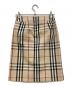 BURBERRY BLUE LABEL (バーバリー ブルー レーベル) ノバチェックスカート ベージュ サイズ:36：8000円