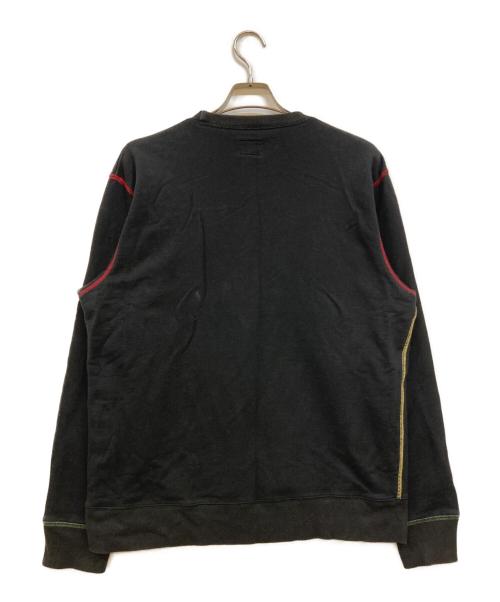 stussy（ステューシー）stussy (ステューシー) 00'sロゴスウェット ブラック サイズ:Lの古着・服飾アイテム