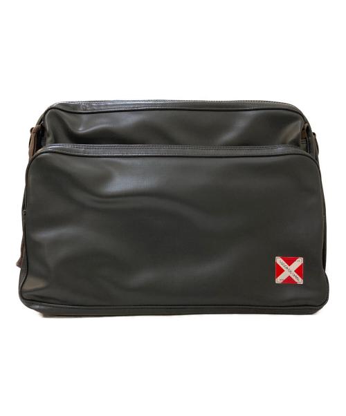LUGGAGE LABEL（ラゲッジ レーベル）LUGGAGE LABEL (ラゲッジ レーベル) メッセンジャーバッグ ブラックの古着・服飾アイテム