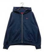 SUPREMEシュプリーム）の古着「small box logo hooded sweatshirt」｜ネイビー