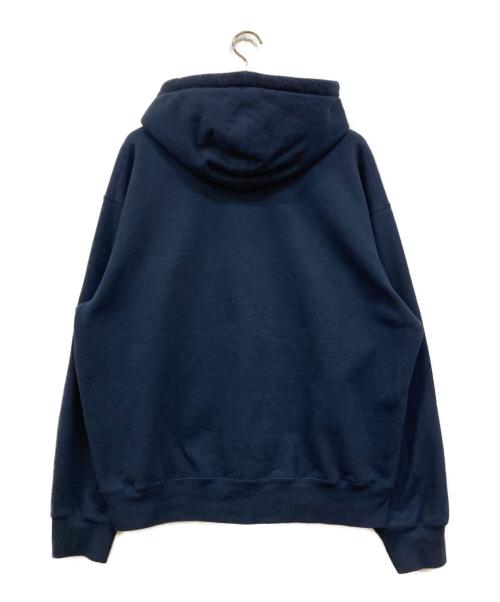 SUPREME（シュプリーム）Supreme (シュプリーム) small box logo hooded sweatshirt ネイビー サイズ:Lの古着・服飾アイテム