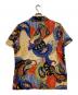 MLM (エムエルエム) 60's~70's 総柄シャツ レッド×イエロー サイズ:Free：5000円