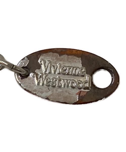 Vivienne Westwood（ヴィヴィアンウエストウッド）Vivienne Westwood (ヴィヴィアンウエストウッド) ハートオーブブレスレット シルバー×ピンク サイズ:下記参照の古着・服飾アイテム
